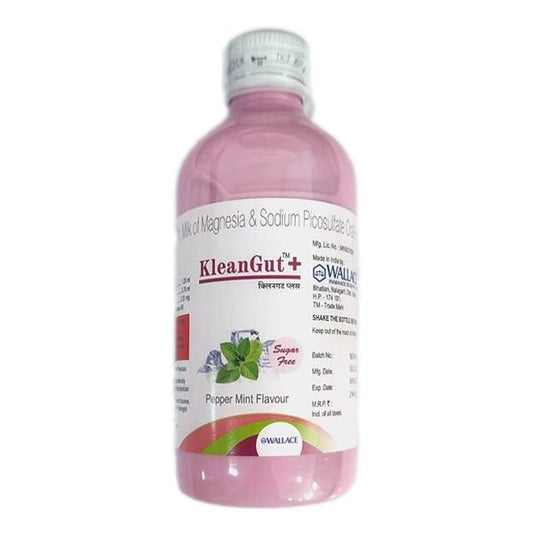 KLEANGUT PLUS SUGAR FREE PEPPERMINT FLAVOUR Oral Emulsion 200ml