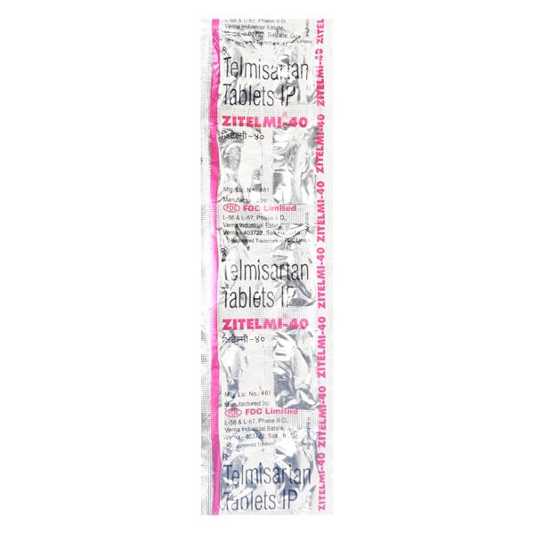Zitelmi 40mg Tablet 10'S