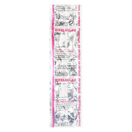 Zitelmi 40mg Tablet 10'S