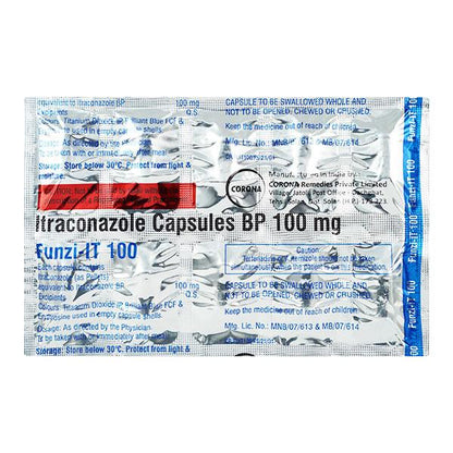 FUNZI IT 100mg Capsule 10's