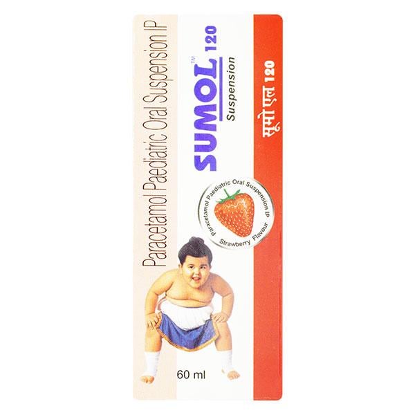 SUMOL STRAWBERRY FLAVOUR 120 Suspension 60ml