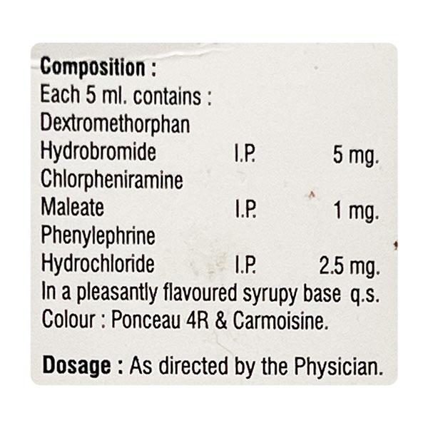 COZYMIN DX JUNIOR RF Syrup 60ml