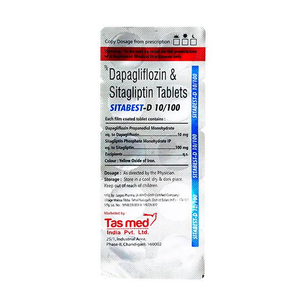 SITABEST D 10/100 Tablet 10's
