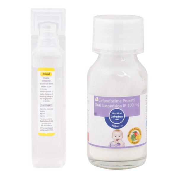 CEFREDROX 100 MANGO & PEPPERMINT FLAVOUR Oral Suspension 30ml