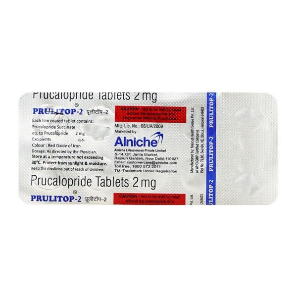 PRULITOP 2mg Tablet 10's