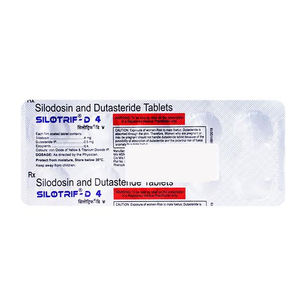 SILOTRIF D4 Tablet 10's
