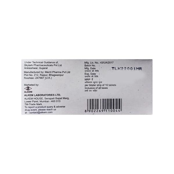 Tolkem 50mg Tablet 10'S