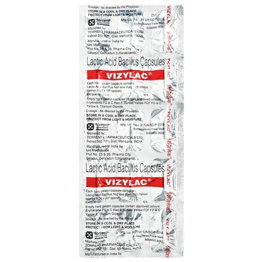 Vizylac Capsule 15'S