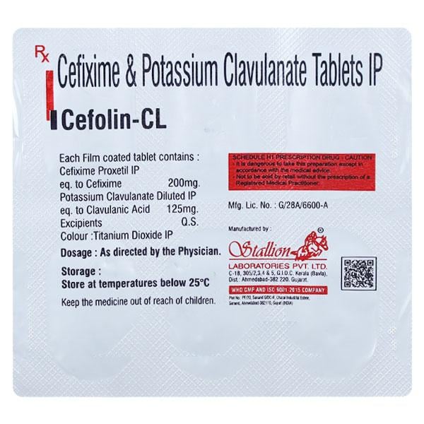 CEFOLIN CL Tablet 6's