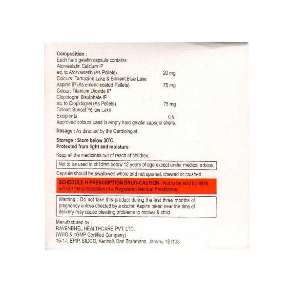 LIPITAB GOLD 20 Capsule 10's