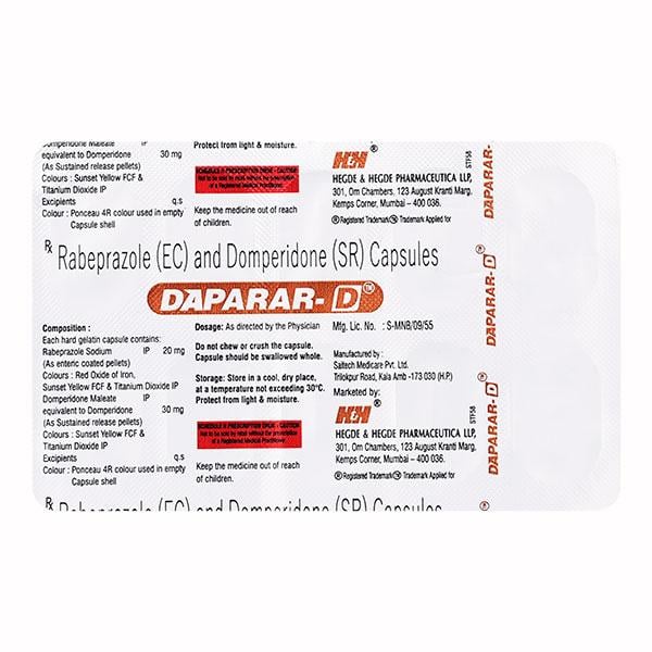 DAPARAR D Capsule 10's