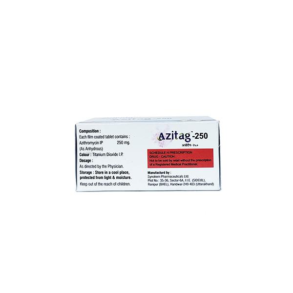 AZITAG 250 Tablet 10's