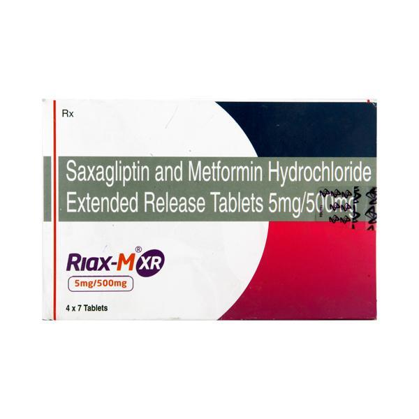 Riax M XR 5/500mg Tablet 7'S