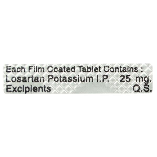Losasun 25mg Tablet 10'S