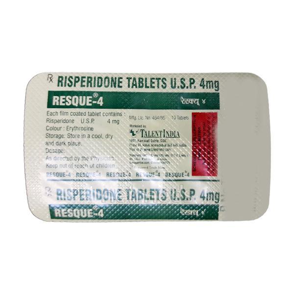 Resque 4mg Tablet 10'S