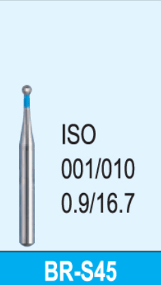 Octa Dental Ball Round (BR) Series Short Shank Diamond Burs - Global Surgicals