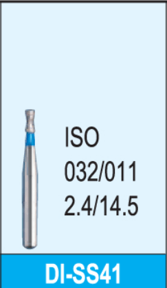 Octa Dental Double Inverted (DI) Series Super Short Shank Diamond Burs - Global Surgicals