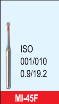 Octa Dental Minimally Invasive (MI) Series Regular Shank Diamond Burs - Global Surgicals
