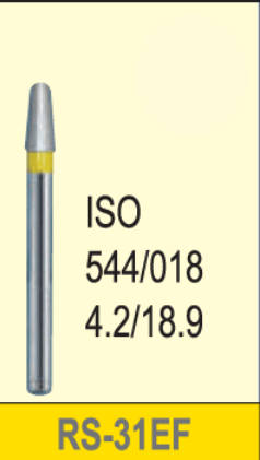 Octa Dental Rounded Shoulder (RS) Series Regular Shank Diamond Burs - Global Surgicals
