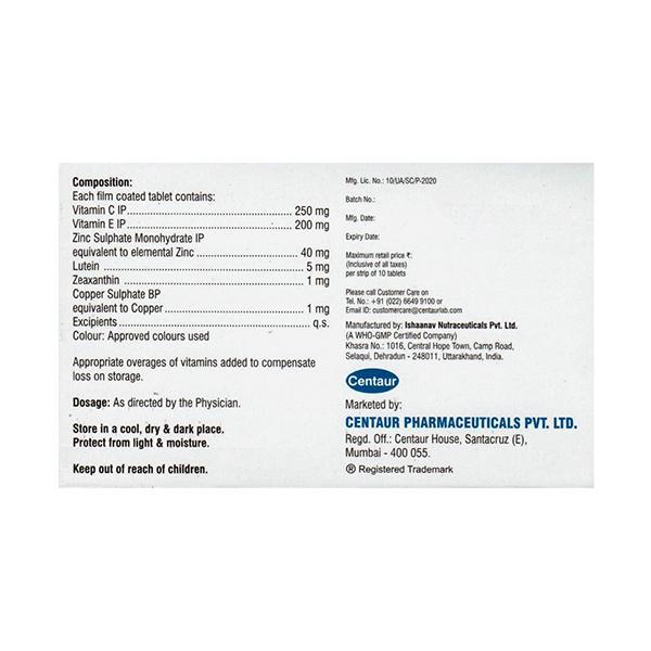 OCUBLESS Tablet 10's - Global Surgicals