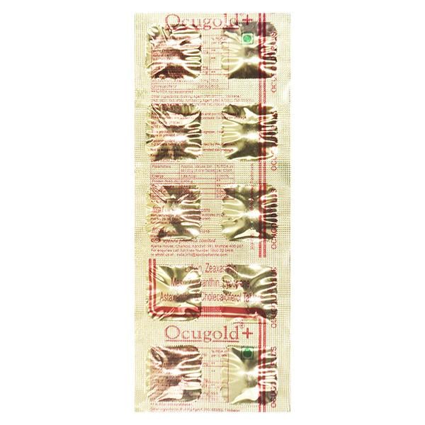 Ocugold Plus Tablet 10'S - Global Surgicals