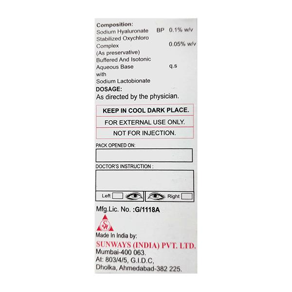 OCULACT Eye Drops 10ml - Global Surgicals