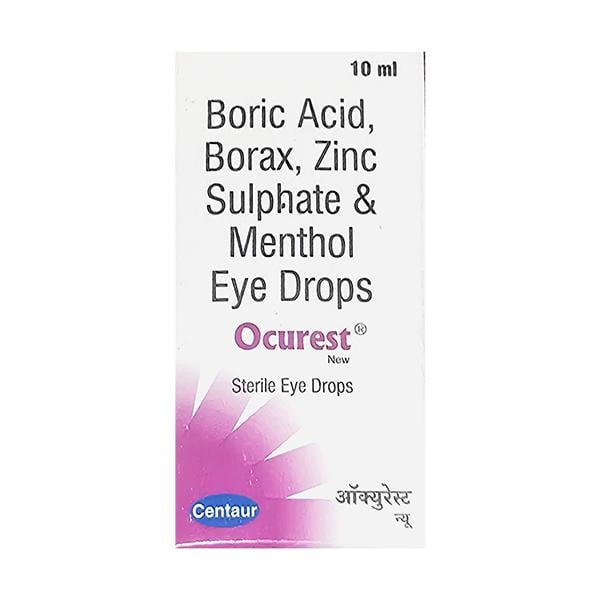 OCUREST NEW Eye Drops 10ml - Global Surgicals