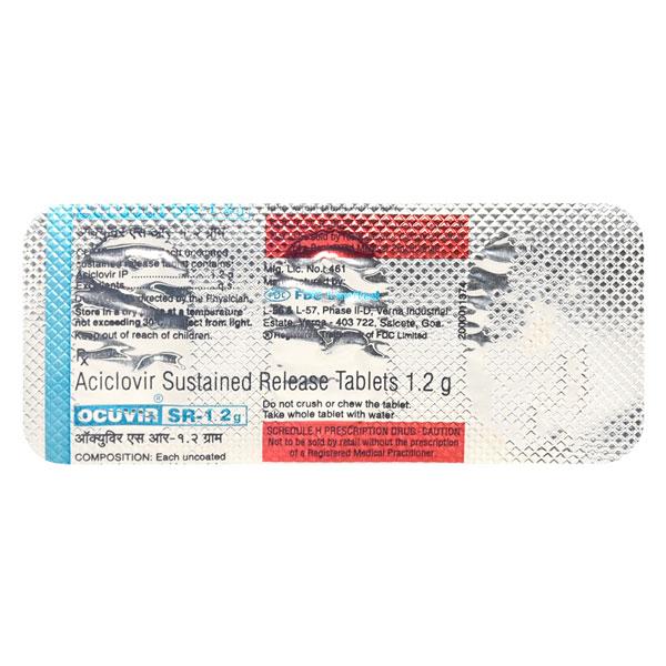Ocuvir SR 1.2Gm Tablet 3'S - Global Surgicals