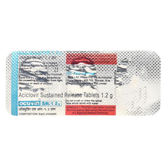 Ocuvir SR 1.2Gm Tablet 3'S - Global Surgicals