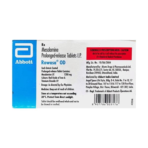 ROWASA OD Tablet 10's