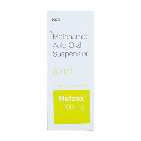 MEFZOX 100mg Suspension 60ml