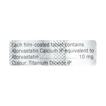 Lipvas 10mg Tablet 10'S