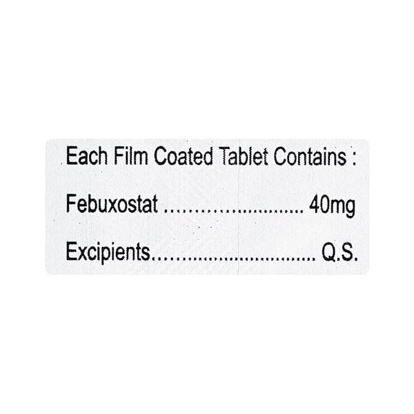 FEBUCARE 40mg Tablet 10's