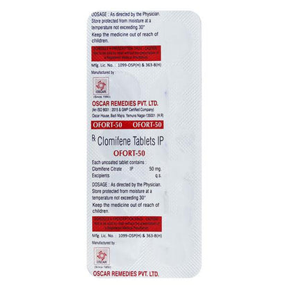 OFORT 50 MG Tablet 10's - Global Surgicals