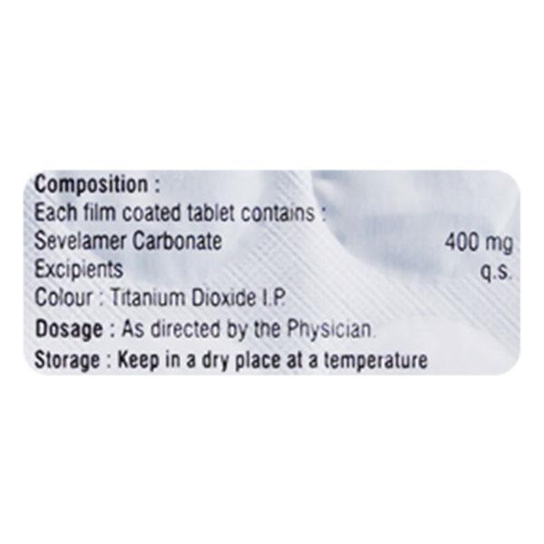 SEVOM 400 Tablet 10's