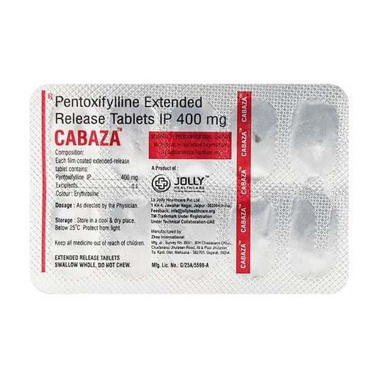 Cabaza 400mg Tablet 10'S