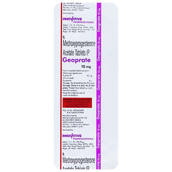 GEOPRATE 10mg Tablet 10's