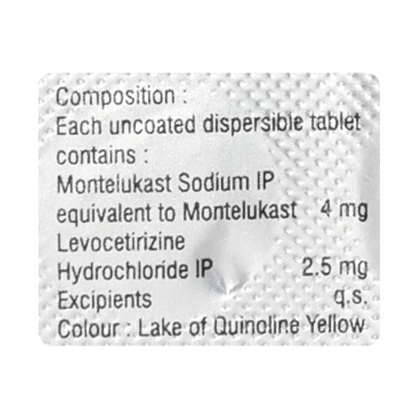 NUKAST 4 DT Tablet 10's