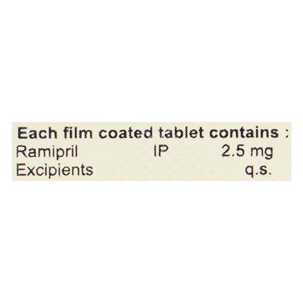 Ramilace 2.5mg Tablet 10'S