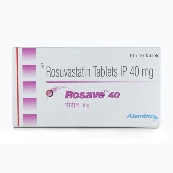 Rosave 40mg Tablet 10'S