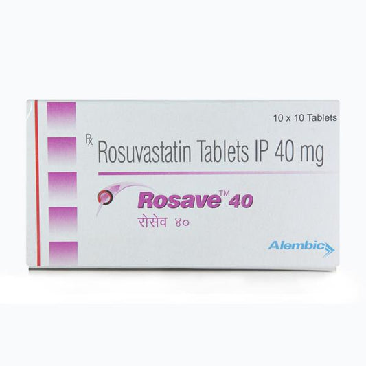 Rosave 40mg Tablet 10'S
