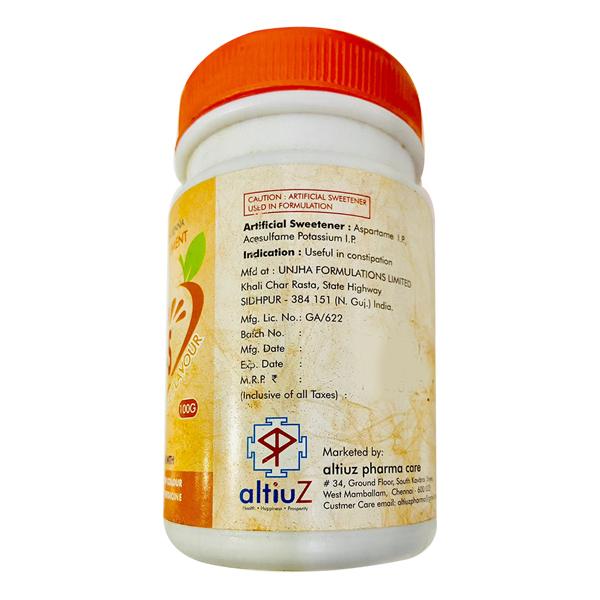 EXCRELAX S TANGY ORANGE FLAVOUR Powder 100gm