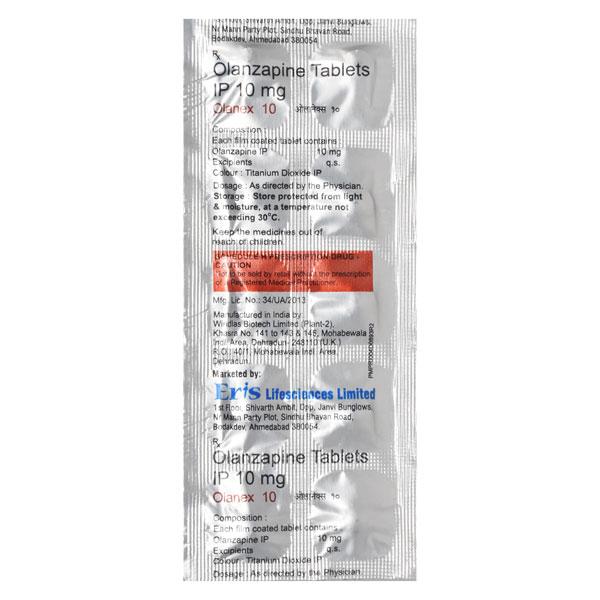 Olanex 10mg Tablet 10'S - Global Surgicals