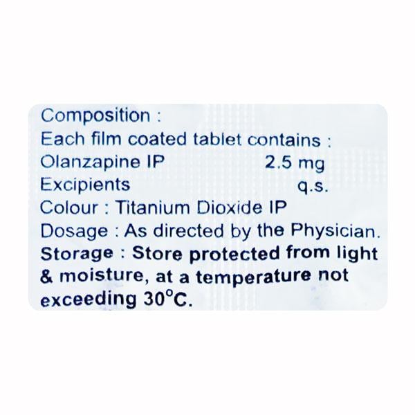 Olanex 2.5mg Tablet 10'S - Global Surgicals