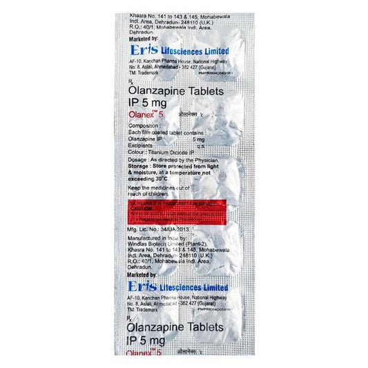 Olanex 5mg Tablet 10'S - Global Surgicals