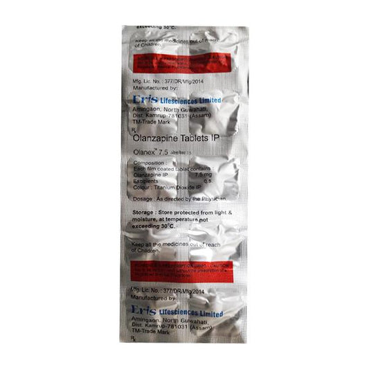 Olanex 7.5mg Tablet 10'S - Global Surgicals