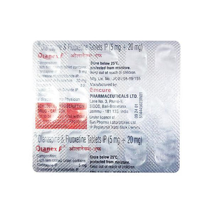 OLANEX F Tablet 15's - Global Surgicals