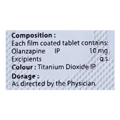 OLANZAC 10 Tablet 10's - Global Surgicals