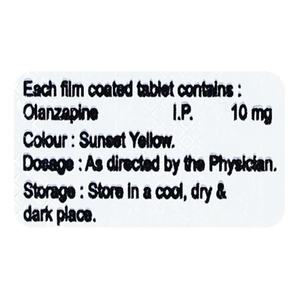 OLANZIP 10 Tablet 10's - Global Surgicals