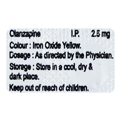 OLANZIP 2.5 Tablet 10's - Global Surgicals